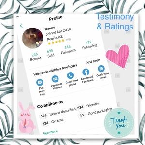 ⚡️Testimony & Ratings⚡️